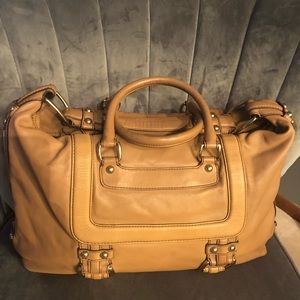 LUXE Banana Republic Real Leather bag. Vintage.